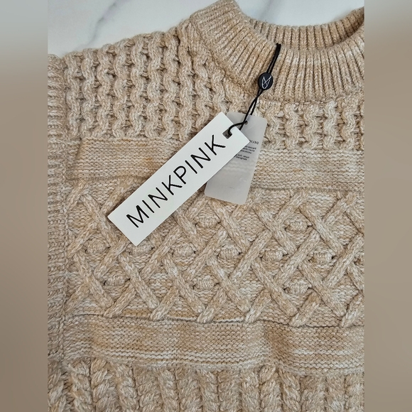 Jolene Cable-Knit Mini Dress - Picture 6 of 7